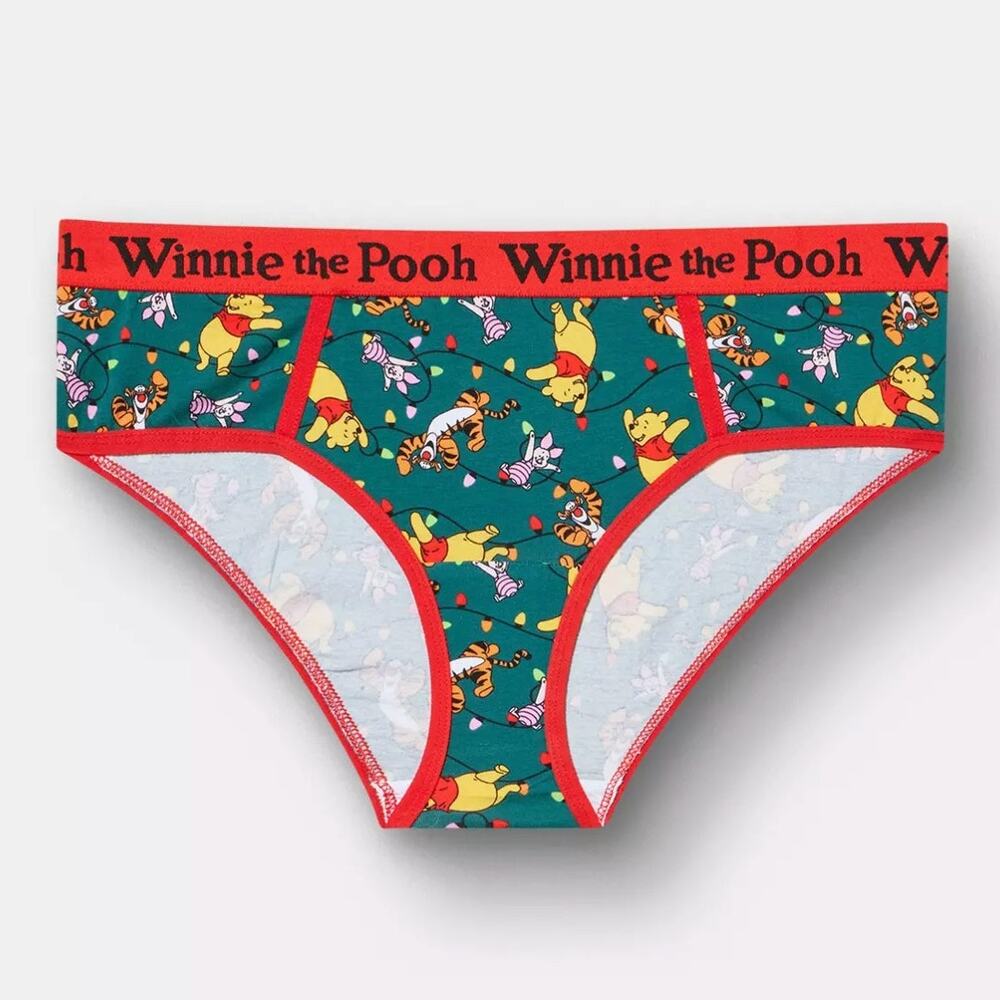 Torrid Winnie The Pooh Hipster Panties - 1X Christmas Disney Tigger Piglet